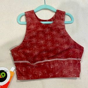 Wicking bra top   Crop top option